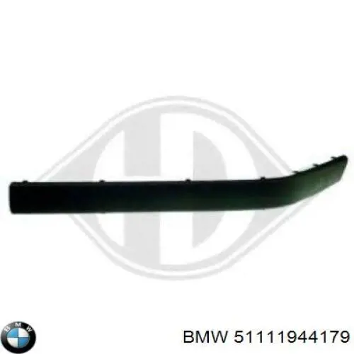 Comprar 51111944179 BMW Soporte de matrícula delantera