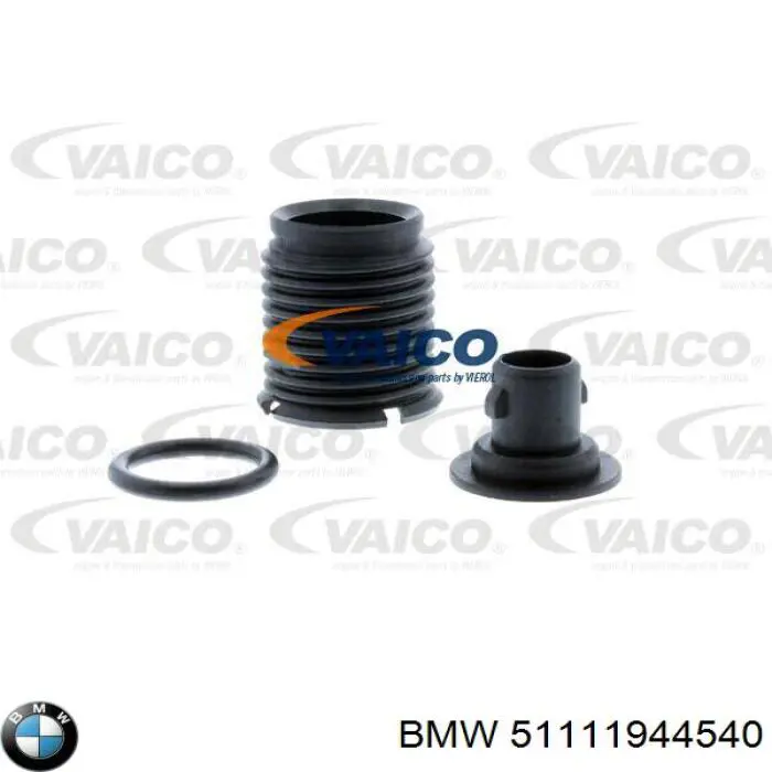 Clips de fijación de parachoques trasero para BMW 5 (E34)