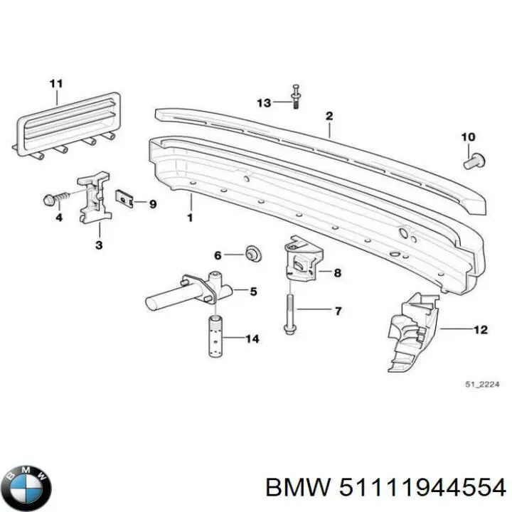 Alternador del motor BMW 51111944554 precio, desde 6,87 EUR