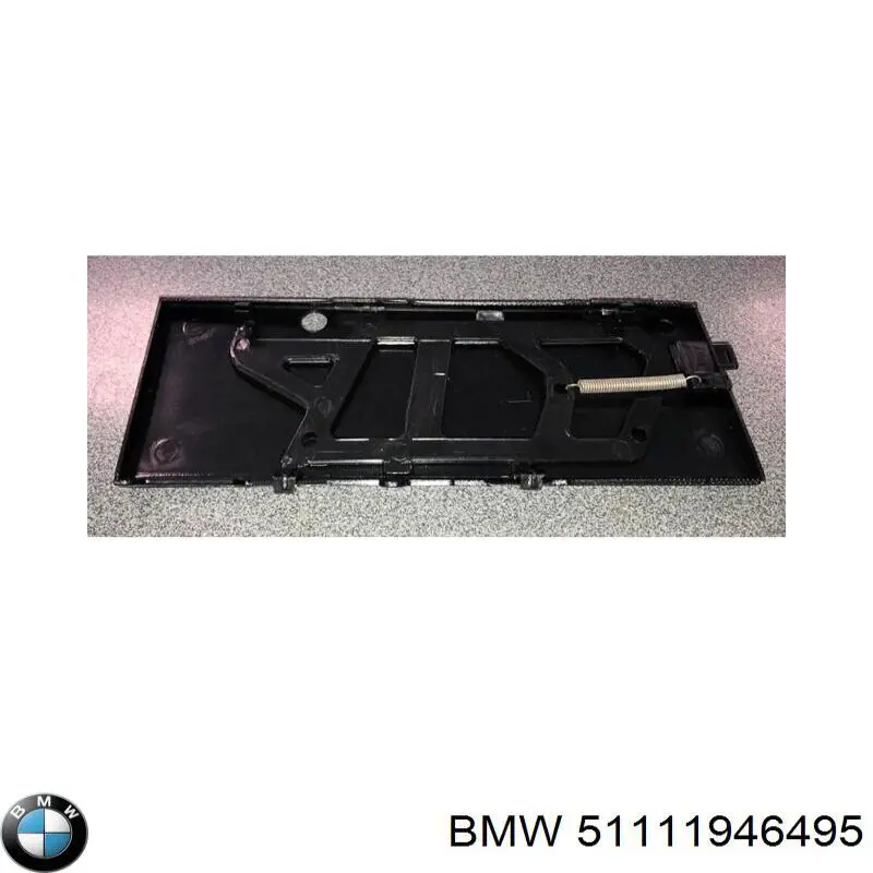 Cobertura de parachoques, enganche de remolque, delantera  para BMW 5  E34