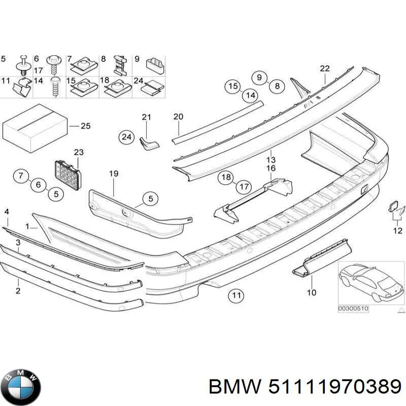  BMW 51111970389 precio, desde 8,10 EUR