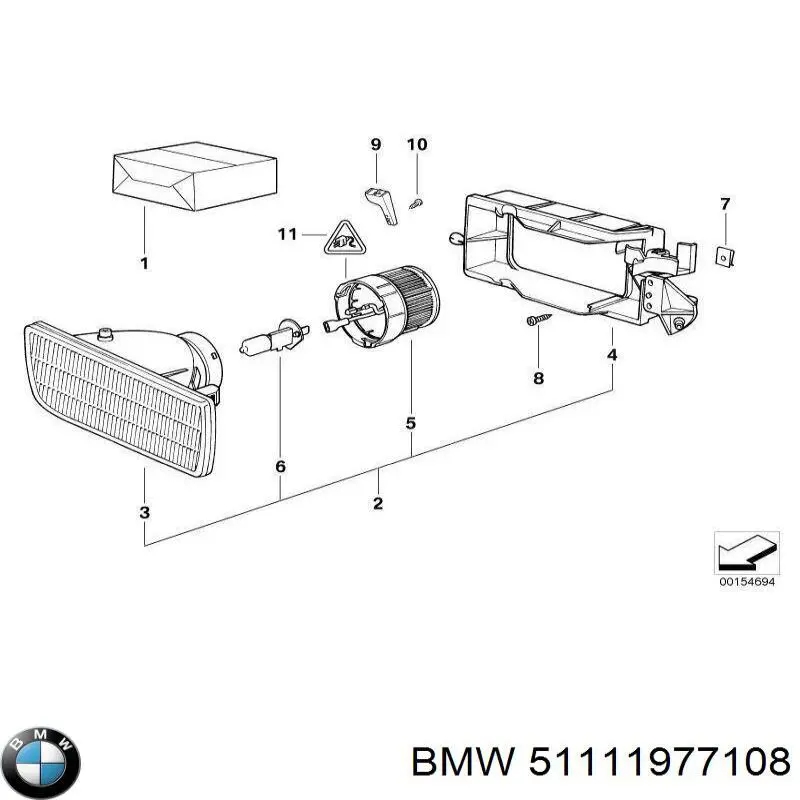Comprar 51111977108 BMW 