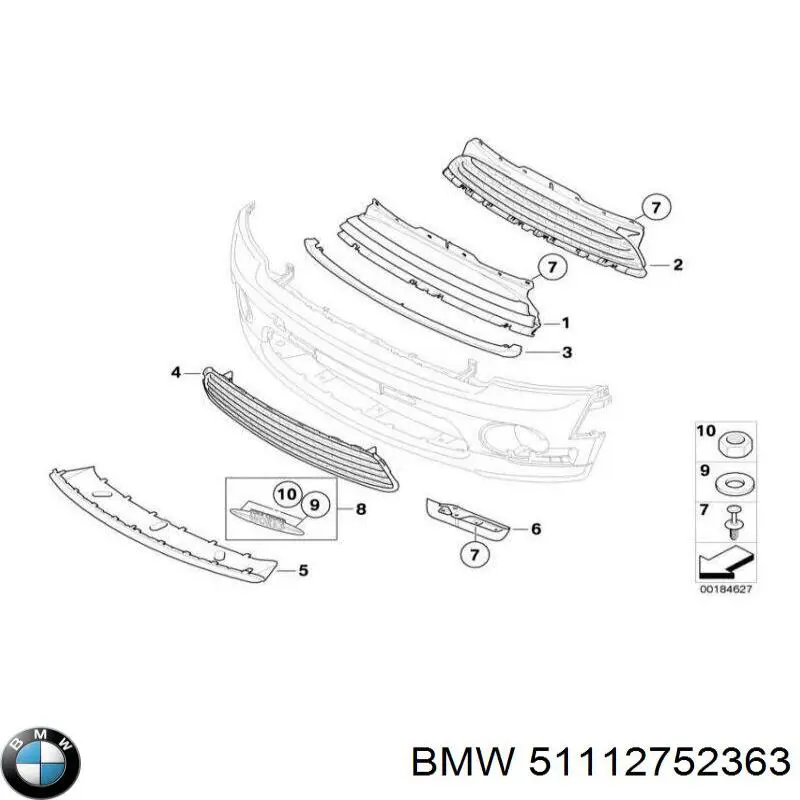 Válvula de escape BMW 51112752363 precio, desde 83,69 EUR