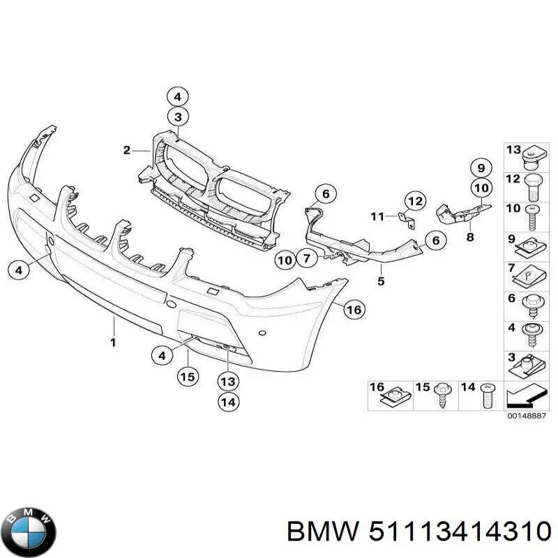 51113414310 BMW 