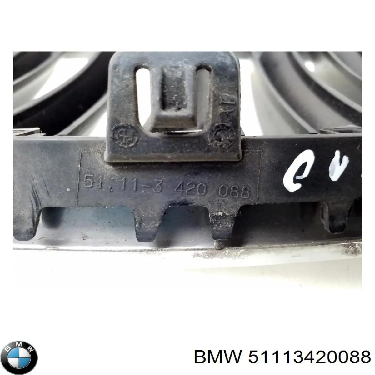 51113420088 BMW panal de radiador derecha