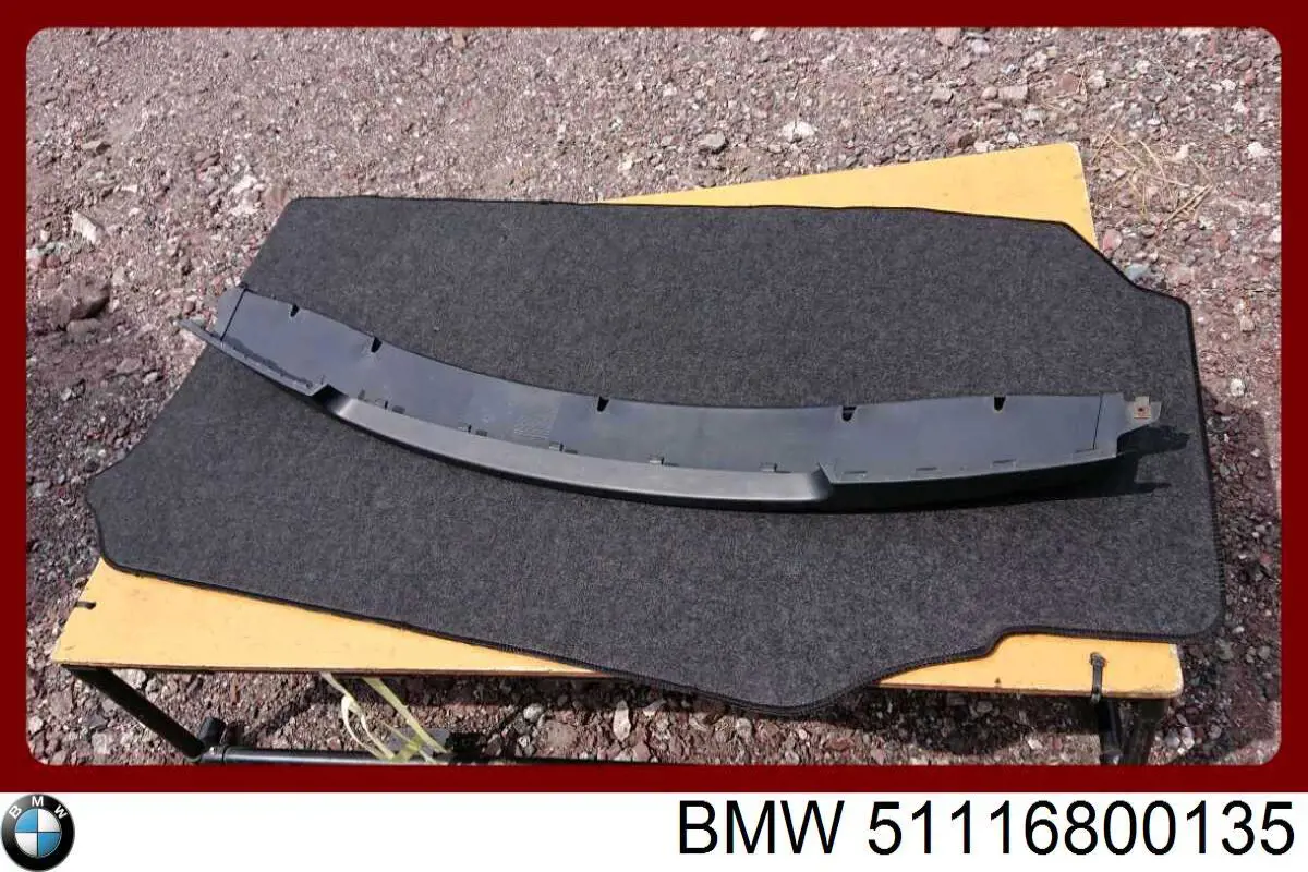51116800135 BMW Spoiler delantero