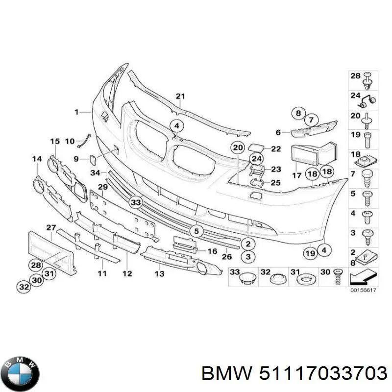Comprar 51117033703 BMW 