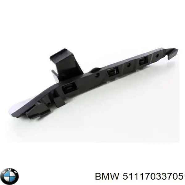 Soporte de parachoques delantero izquierdo 51117033705 BMW