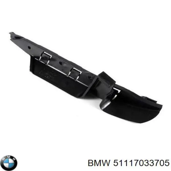 Soporte de parachoques delantero izquierdo para BMW 5 (E60)
