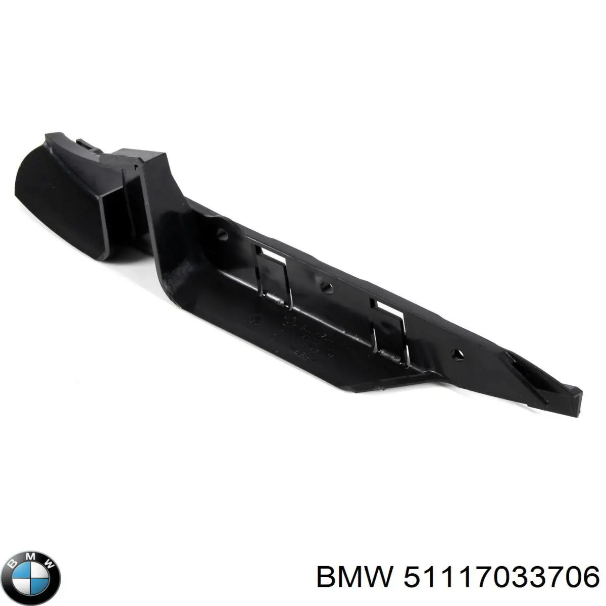 Soporte de paragolpes delantero derecho para BMW 5 (E61)