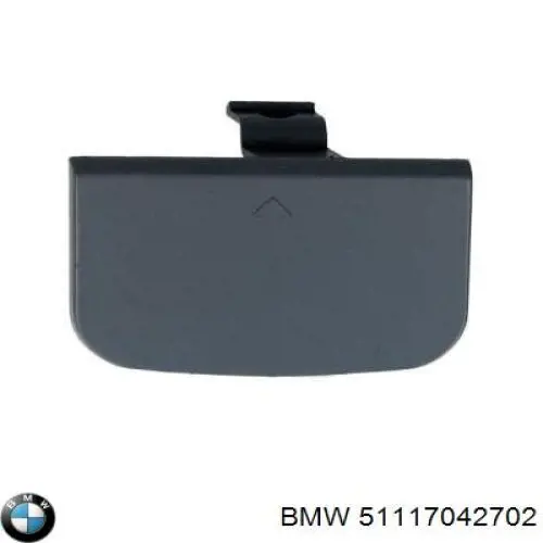 51117042702 BMW tapa del enganche de remolcado delantera