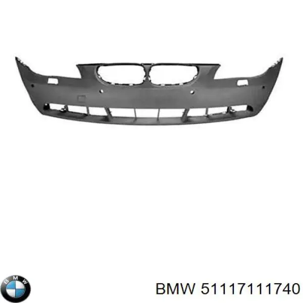 Parachoques delantero BMW 5 E61
