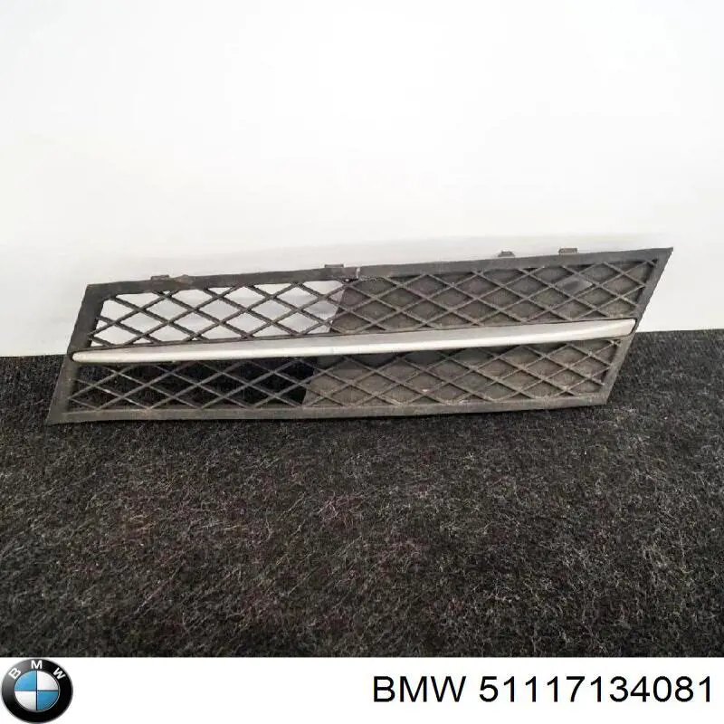 Rejilla izquierda del parachoques delantero BMW 51117154551 precio, desde 10,28 EUR
