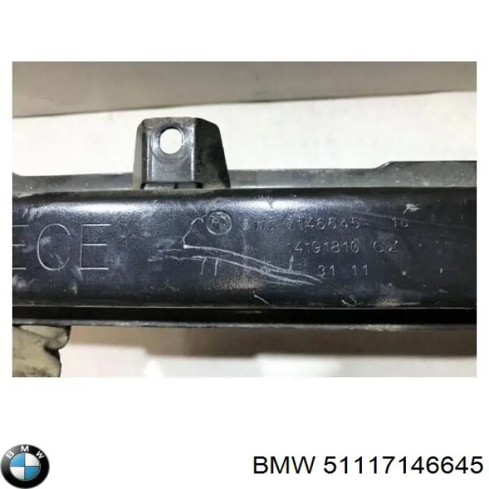 51117146645 BMW Refuerzo parachoque delantero