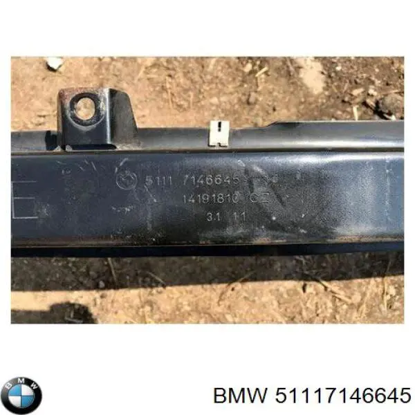 Refuerzo de parachoques delantero BMW 7146645 precio, desde 64,26 EUR