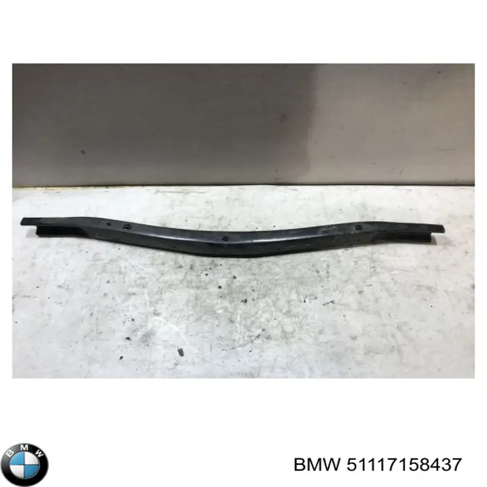 51117158437 BMW ajuste panel frontal (calibrador de radiador Superior)