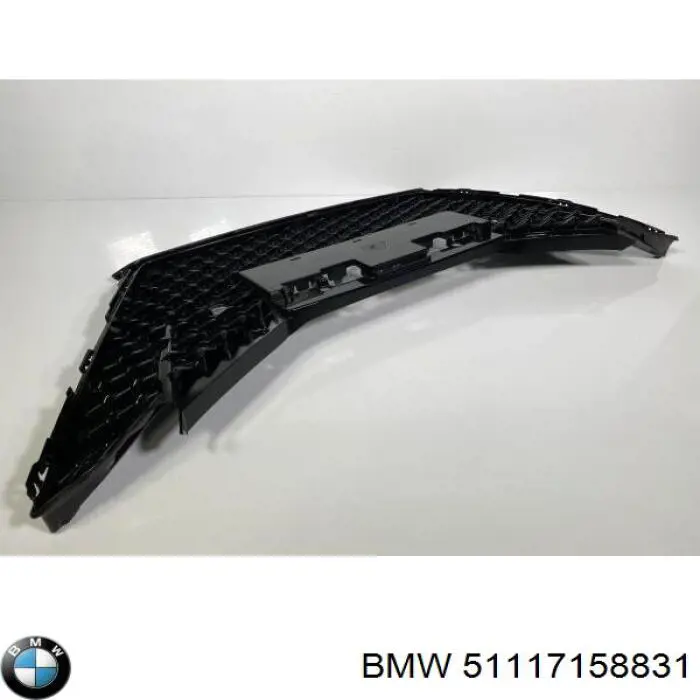 51117158831 BMW soporte de matricula delantera