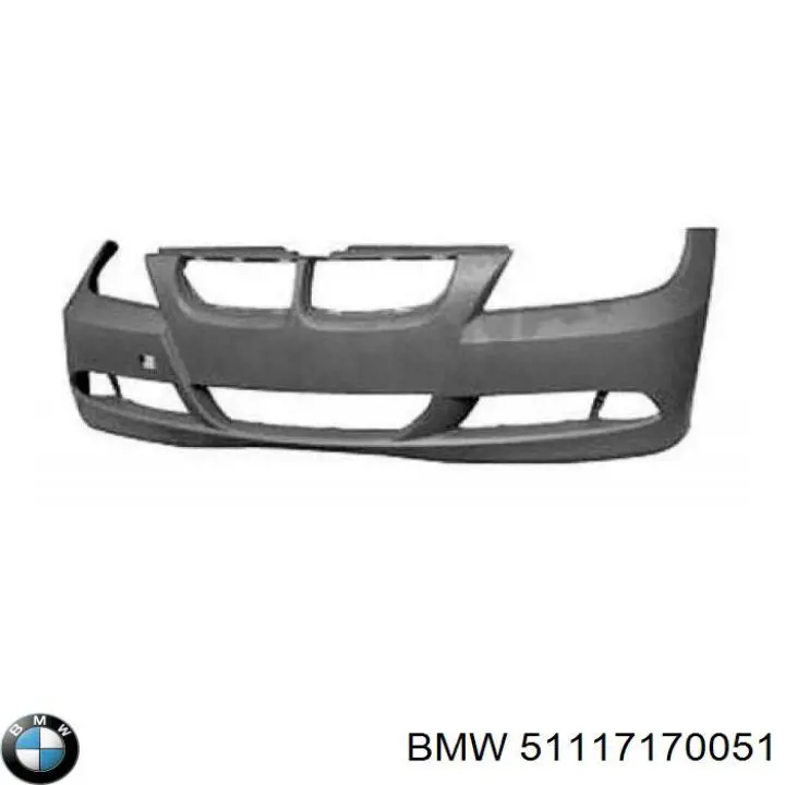 Parachoques delantero BMW 51117170051 precio, desde 161,57 EUR