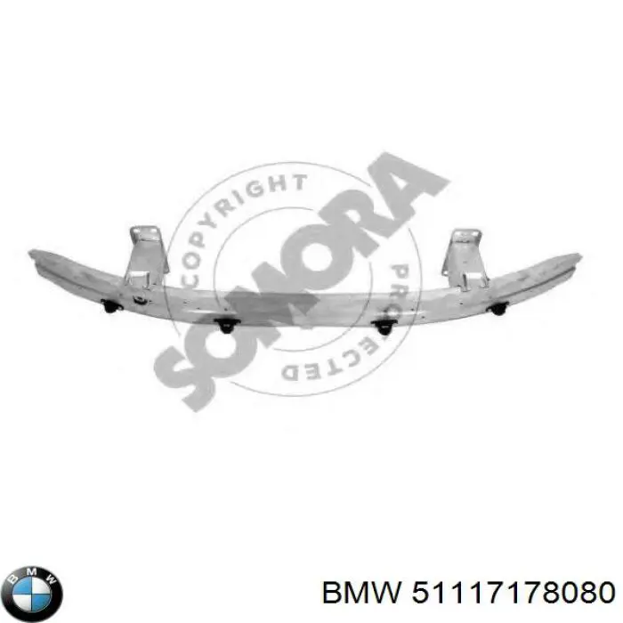 Comprar 51117178080 BMW Refuerzo parachoque delantero
