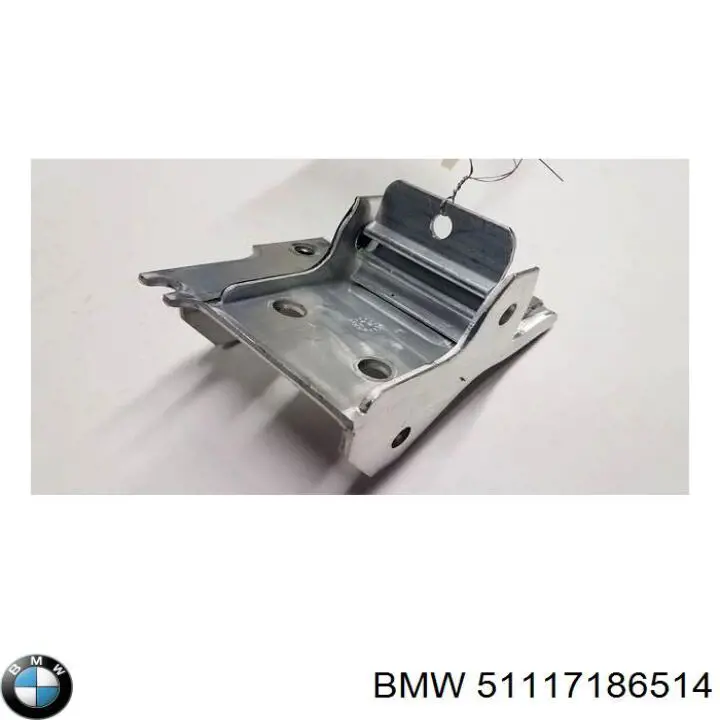 51117186514 BMW soporte de parachoques delantero derecho