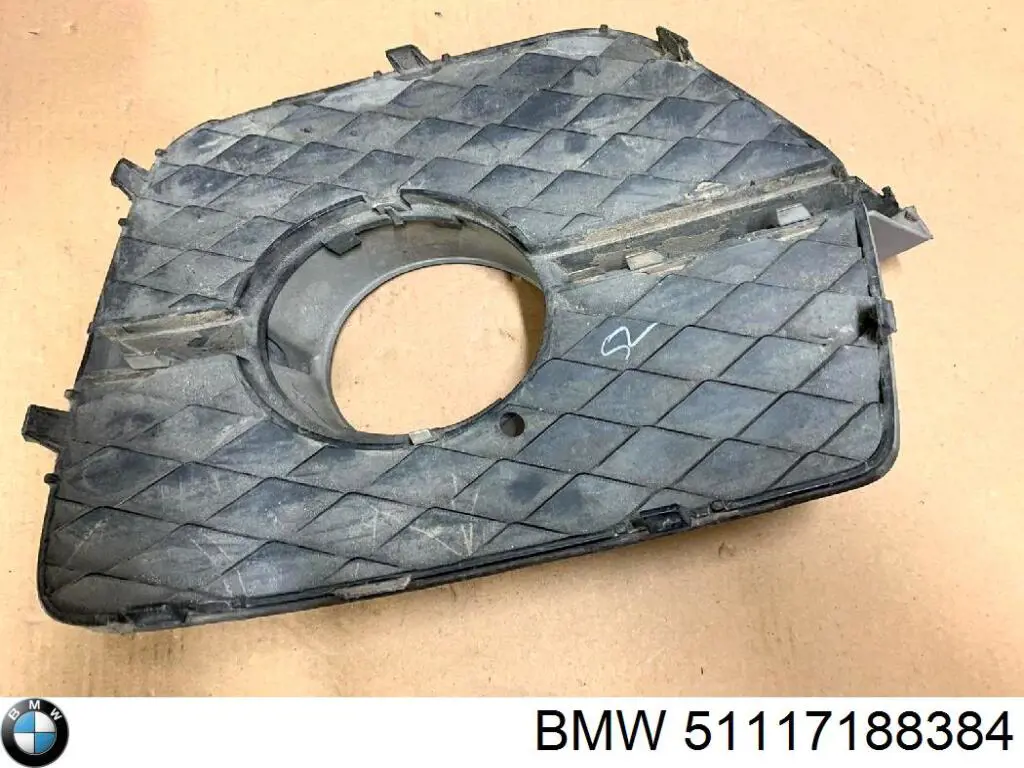 Rejilla de ventilación, parachoques trasero, derecha BMW X6 (E71)