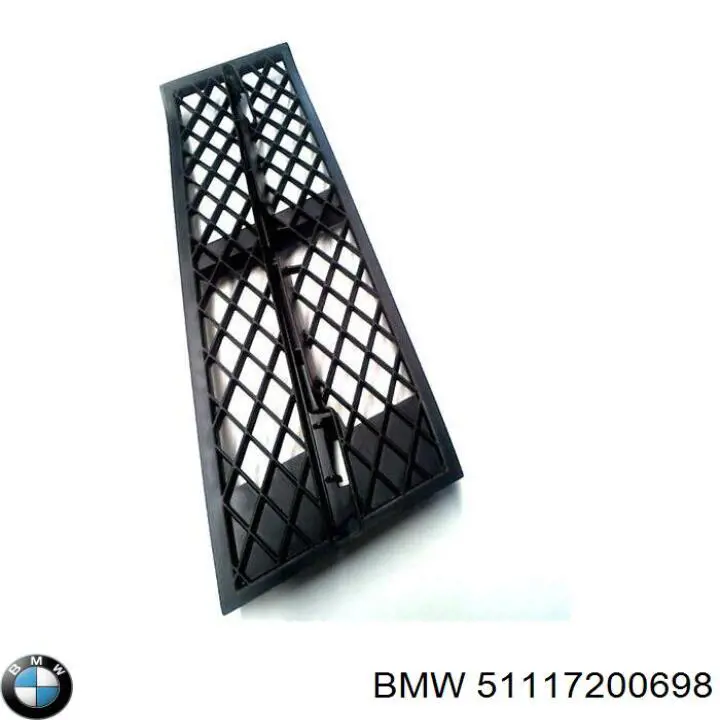 Comprar 51117200698 BMW Rejilla derecha del parachoques delantero