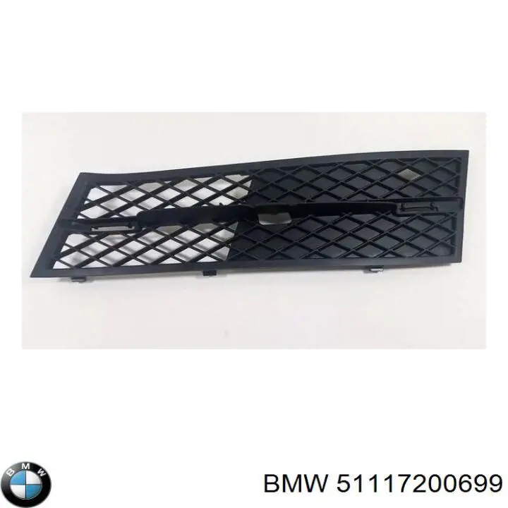 Comprar 51117200699 BMW Rejilla izquierda del parachoques delantero