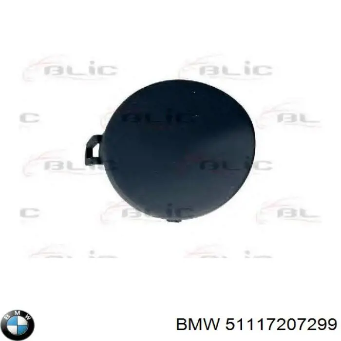 Comprar 51117207299 BMW Tapa del enganche de remolcado delantera