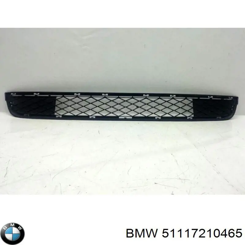 Rejilla de ventilación, paragolpes delantero, central BMW 51117210465 precio, desde 26,88 EUR