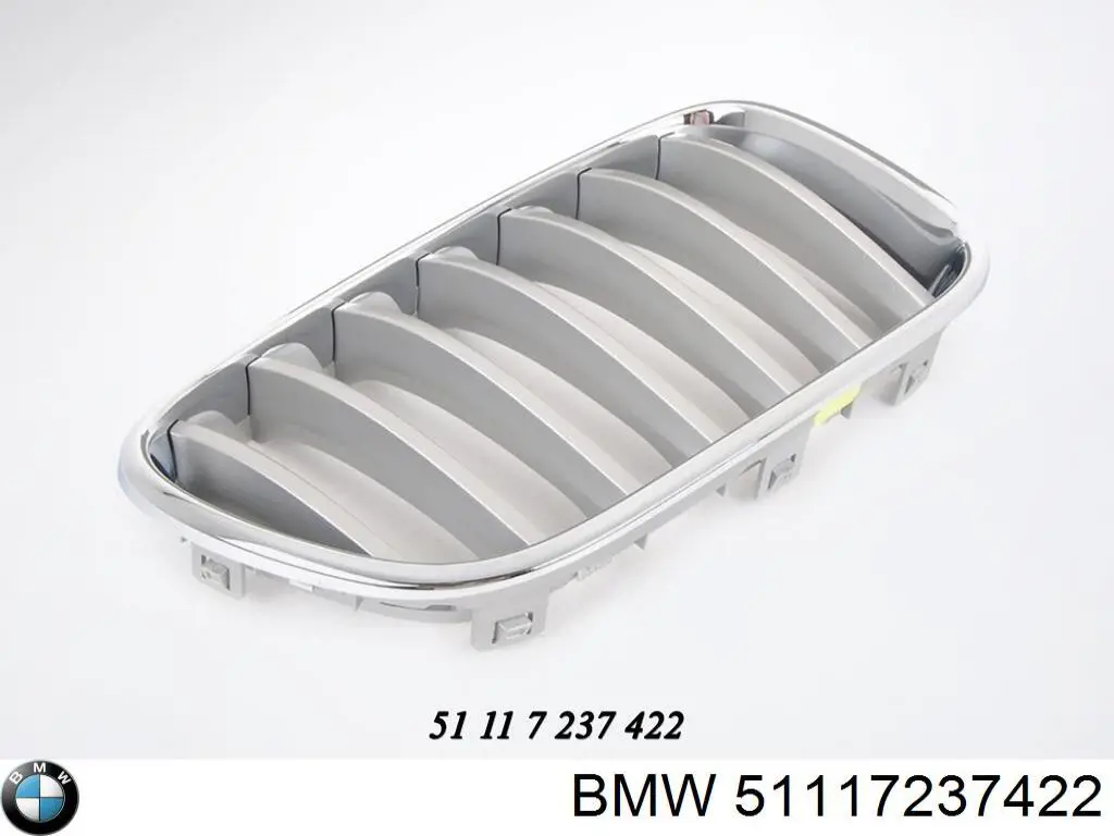 51117237422 BMW panal de radiador derecha