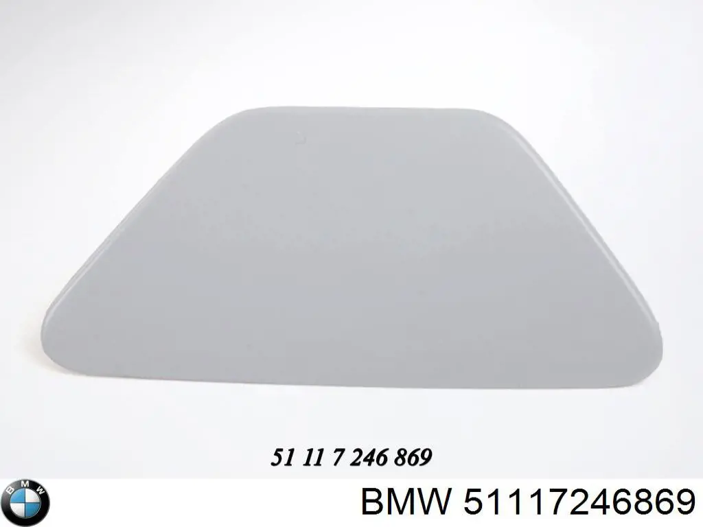 Tapa de boquilla lavafaros delantero para BMW 5 (E60)