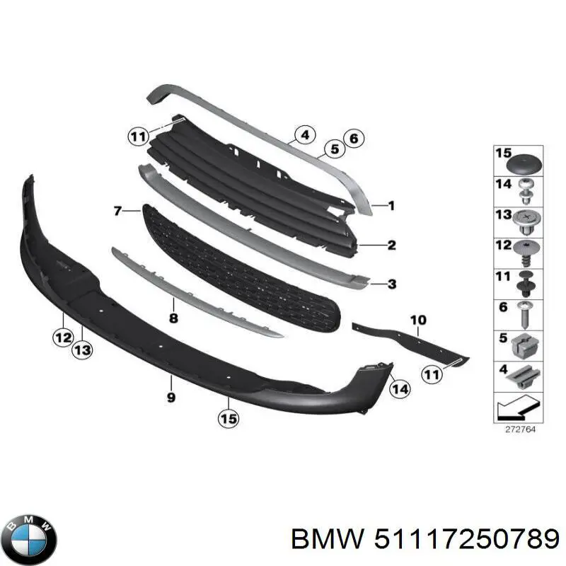  BMW 51117250789 precio, desde 64,75 EUR
