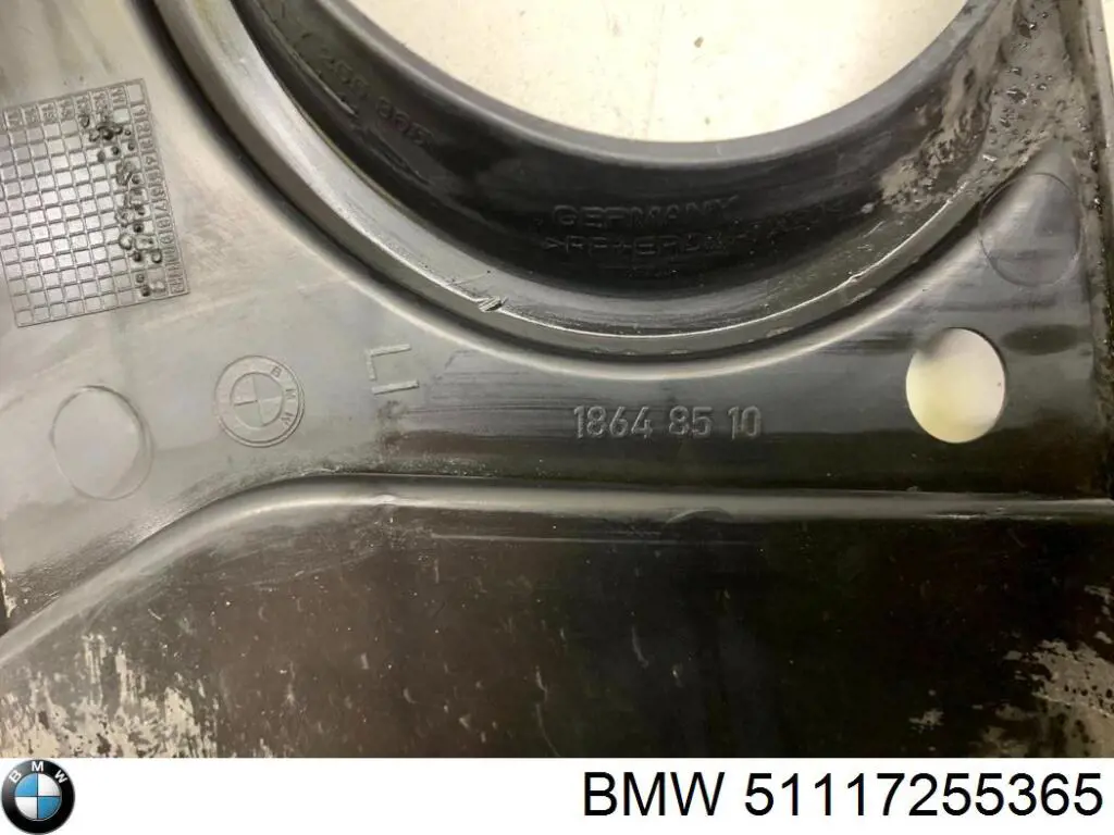 Rejilla izquierda del parachoques delantero BMW 51117255365 precio, desde 21,62 EUR