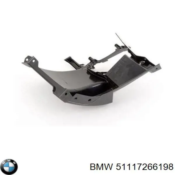 Soporte de fijación de faro antiniebla derecho BMW 51117266198 precio, desde 17,86 EUR