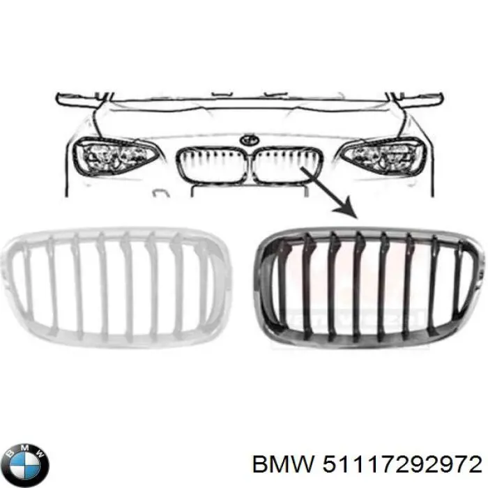 Parachoques delantero BMW 51117292972 precio, desde  