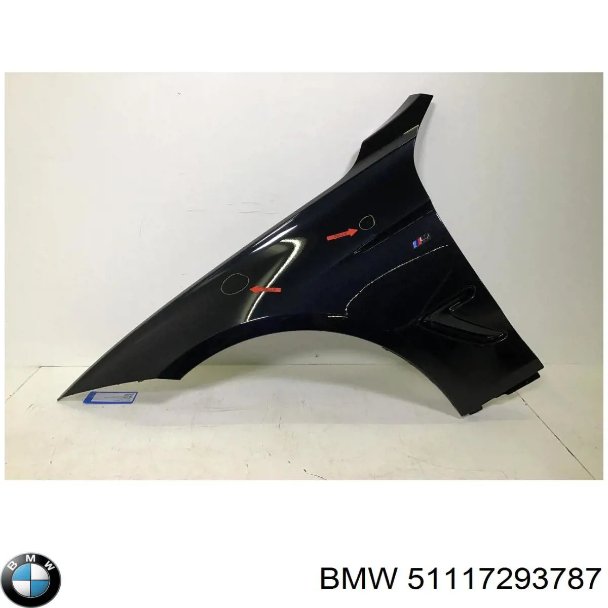 51117293787 BMW soporte de parachoques delantero izquierdo