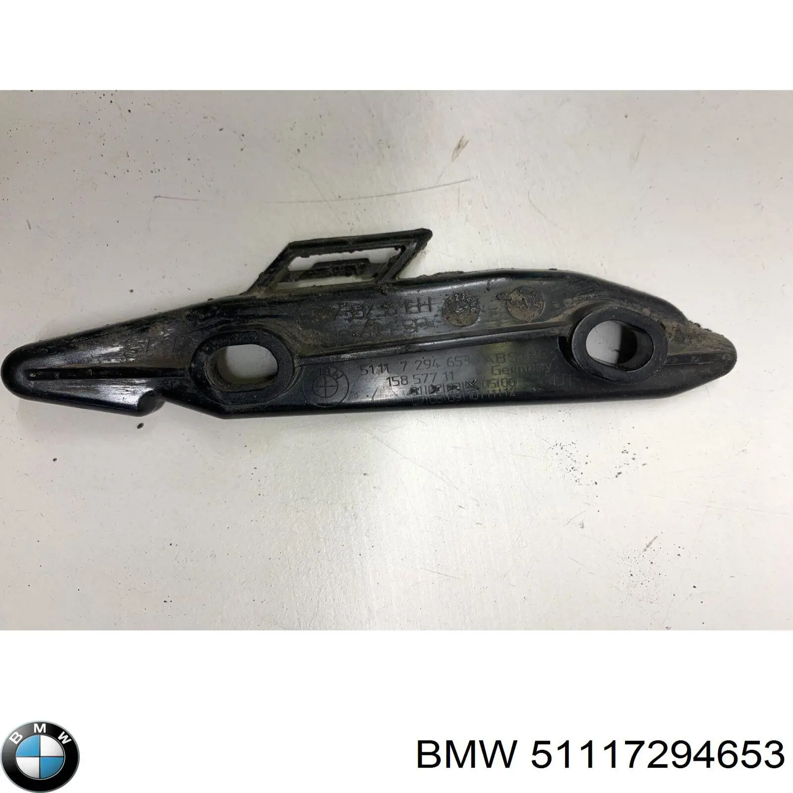 51117294653 BMW Soporte delantero izquierdo para aleta delantera