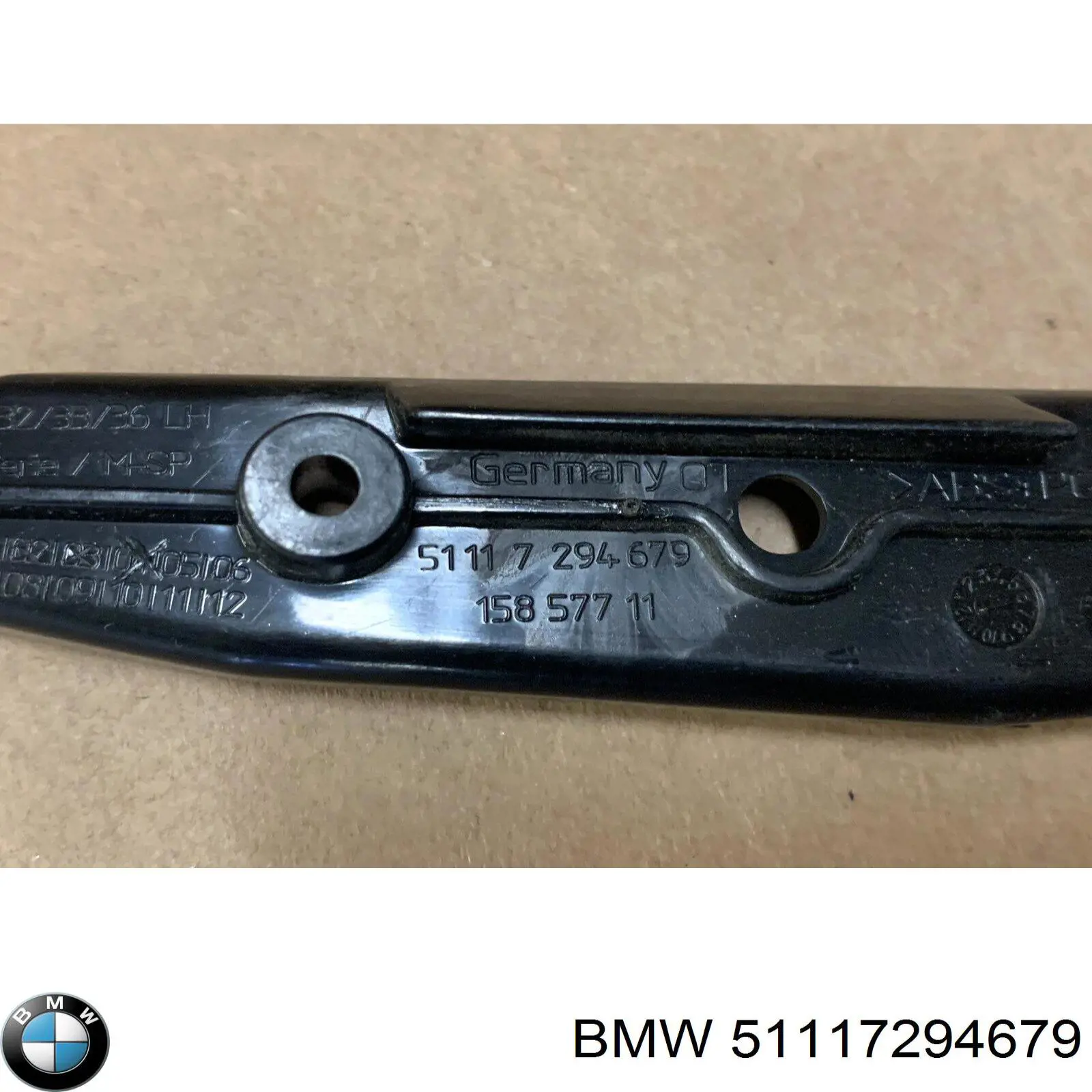 Soporte delantero izquierdo para aleta delantera BMW 51117294679 precio, desde 46,23 EUR