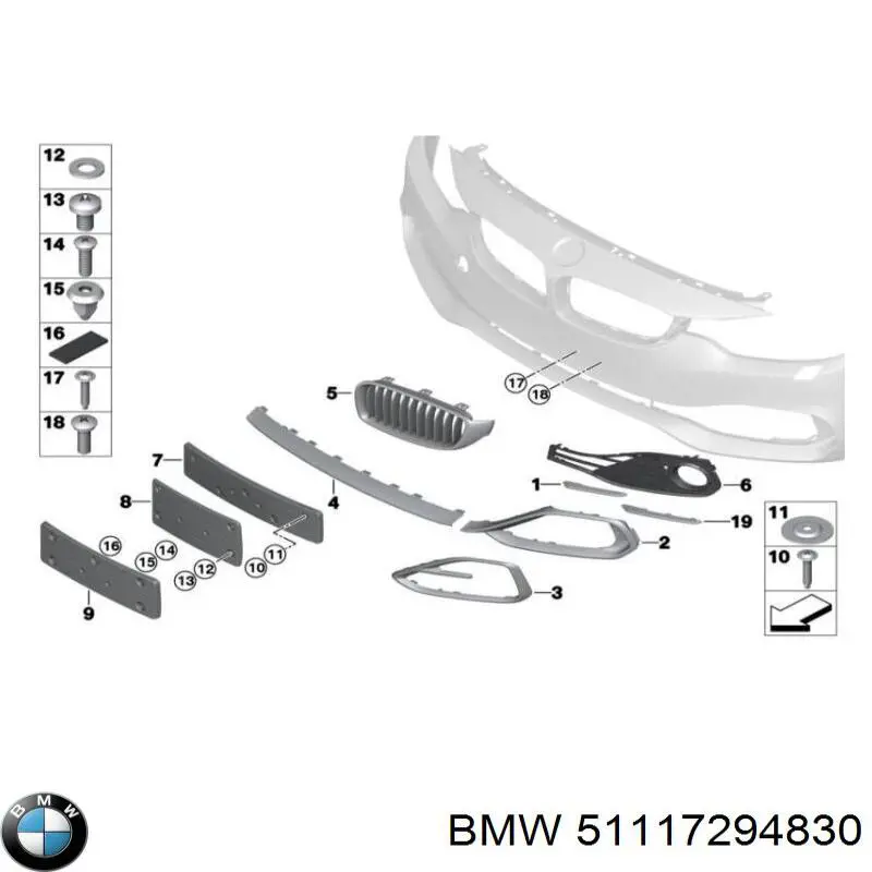  BMW 51117294830 precio, desde 66,19 EUR