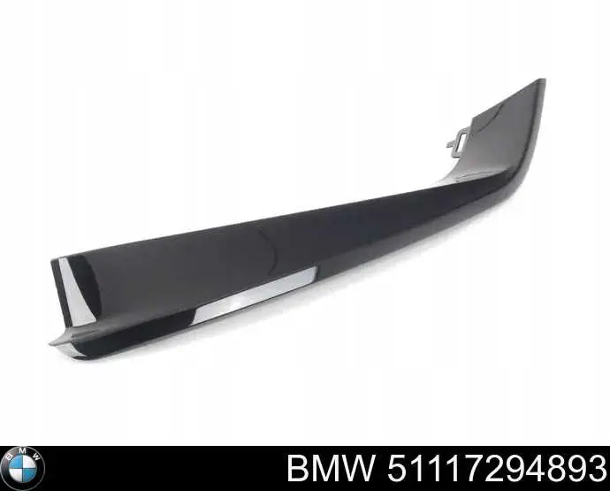 Moldura de rejilla de parachoques delantera izquierda BMW 51117294893 precio, desde 71,98 EUR