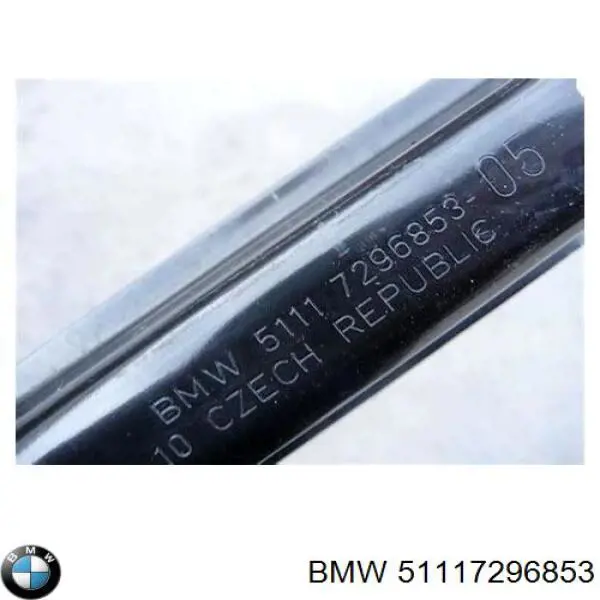 Refuerzo paragolpes delantero BMW 51117296853