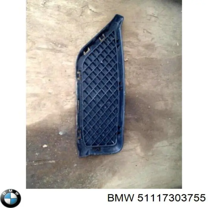 Comprar 51117303755 BMW Rejilla izquierda del parachoques delantero