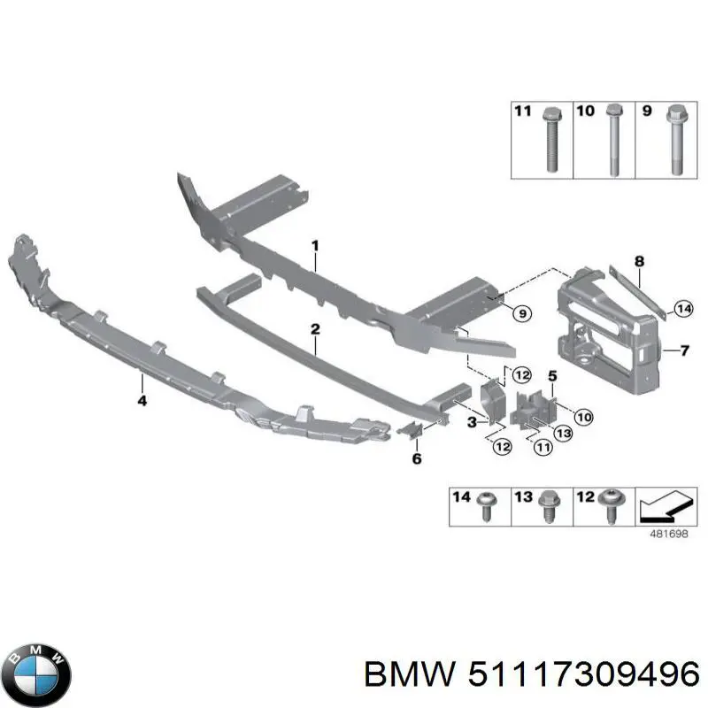 51117309496 BMW