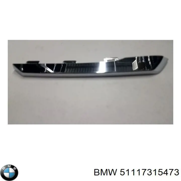 Comprar 51117315473 BMW Moldura central del parachoques delantero