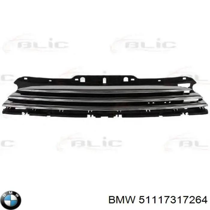 Rejilla delantera BMW 51117317264 precio, desde 112,10 EUR