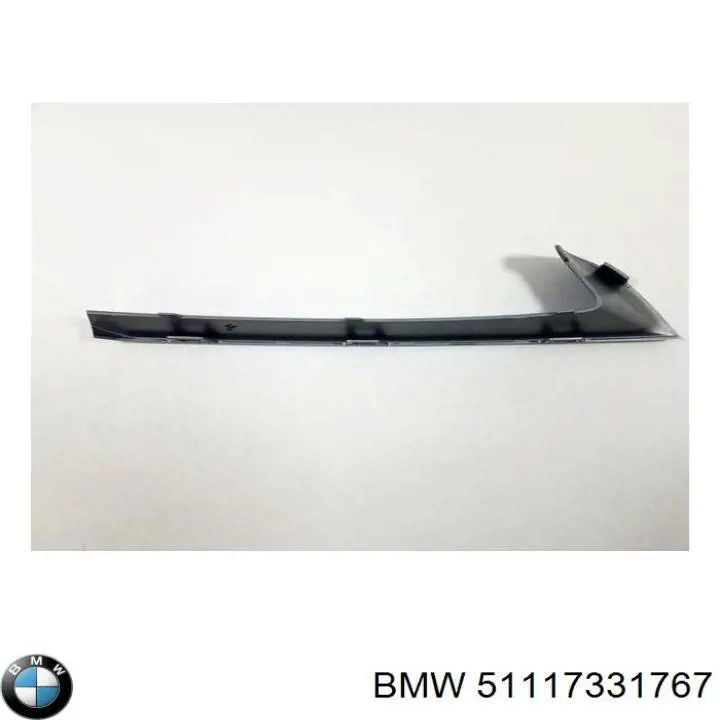Comprar 51117331767 BMW Moldura de parachoques delantera izquierda
