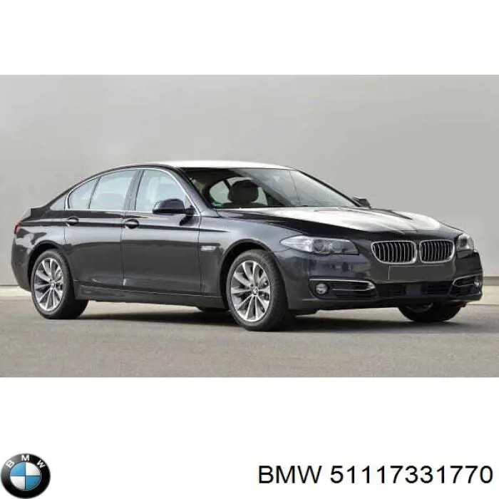 Moldura de rejilla de parachoques delantero derecho BMW 51117331770 precio, desde 16,79 EUR