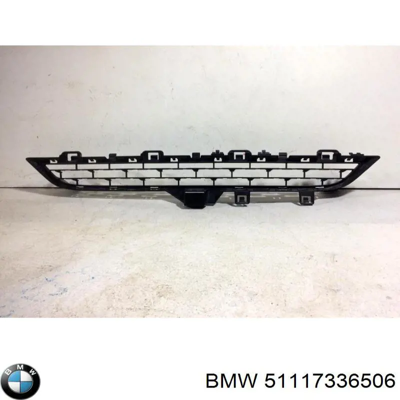 51117336506 BMW rejilla de ventilación, parachoques delantero, superior