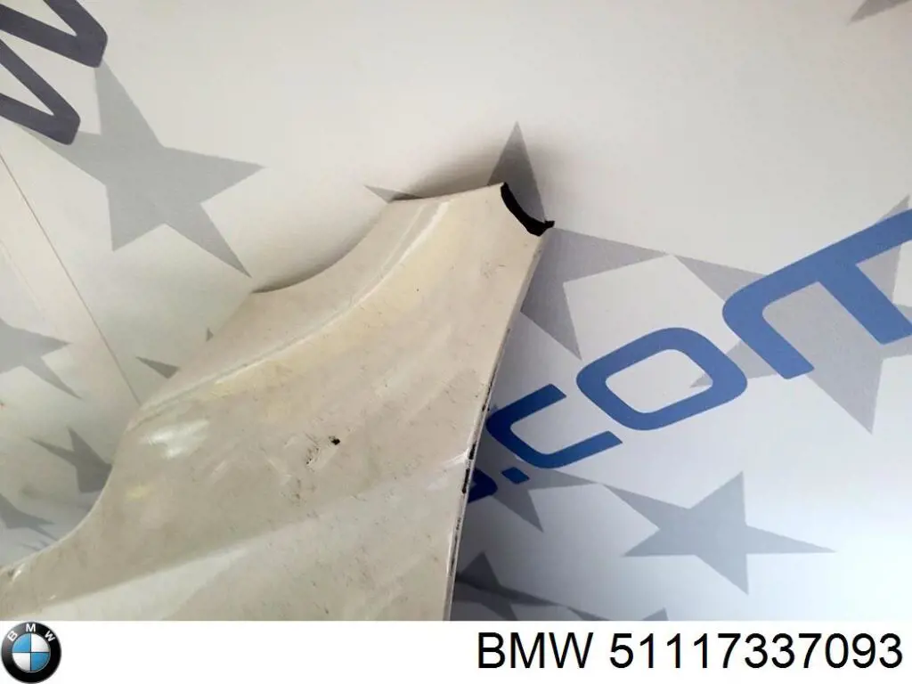 51117337093 BMW Soporte delantero izquierdo para aleta delantera