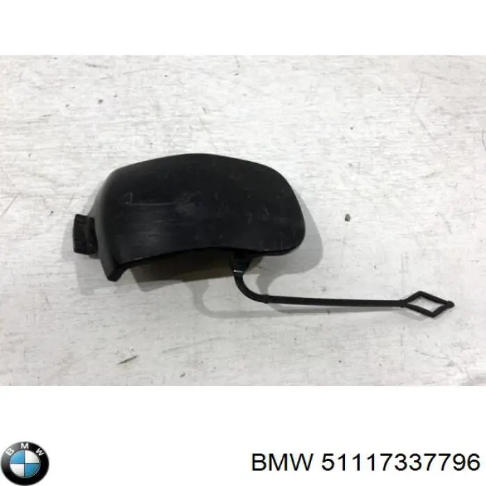 Comprar 51117337796 BMW Tapa del enganche de remolcado delantera